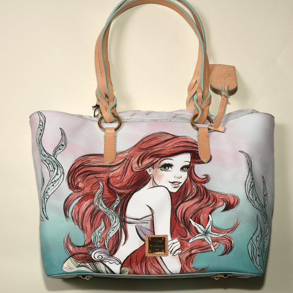 Dooney & Bourke Ariel Dream Big Princess Tote Bag Disney NWT